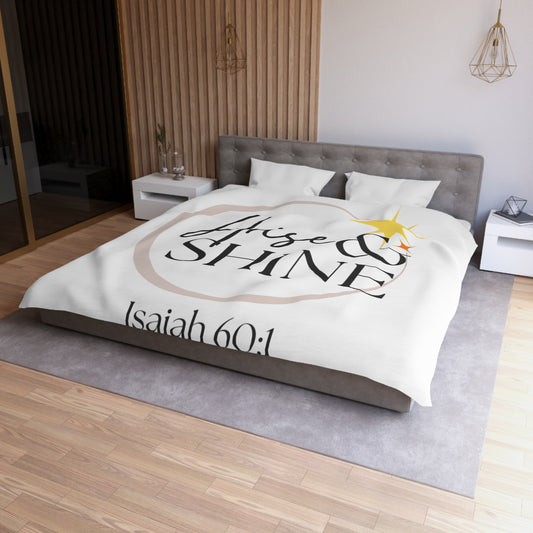 Arise & Shine Microfibre Duvet Cover