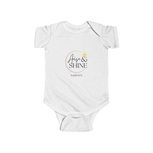 Arise & Shine Infant Fine Jersey Bodysuit